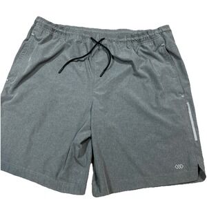Legend LEG3ND Shorts Heather Gray Active Stretch Comfort Gym Pockets Men's‎ L